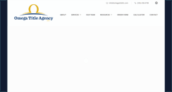 Desktop Screenshot of omegatitlellc.com